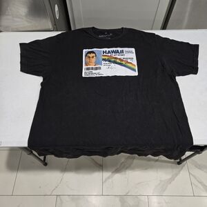 Ripple Junction Black Hawaii ID Tee